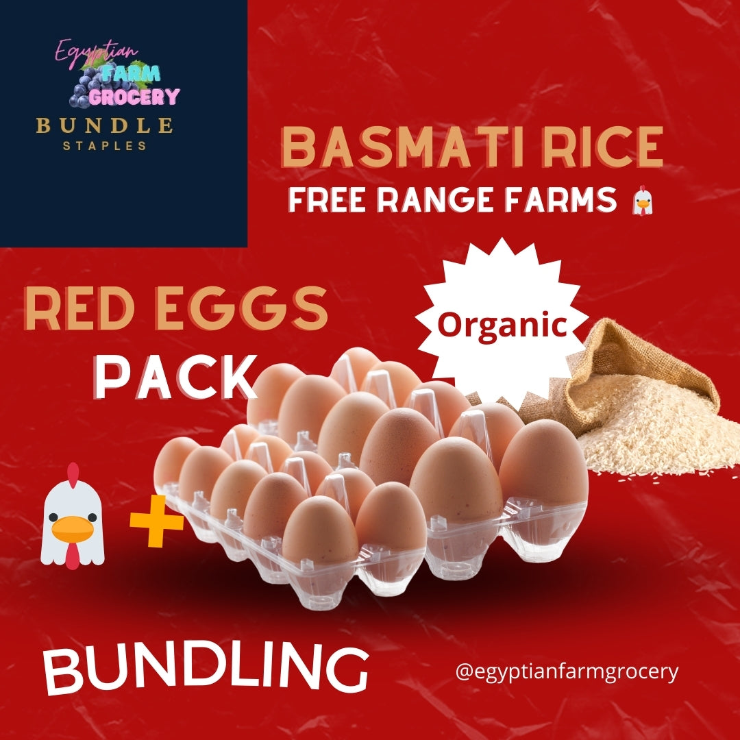 🌾🍚+organic egg pack(*20pcs/30pcs)+🐔